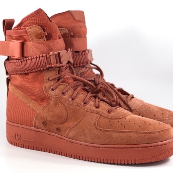 Nike SF Air Force 1 Men's Boot - Dusty Peach - Picture 2 of 8